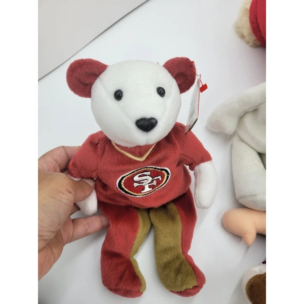 Vintage 90s San Francisco 49ers Plush NFL‎ Lot of 5